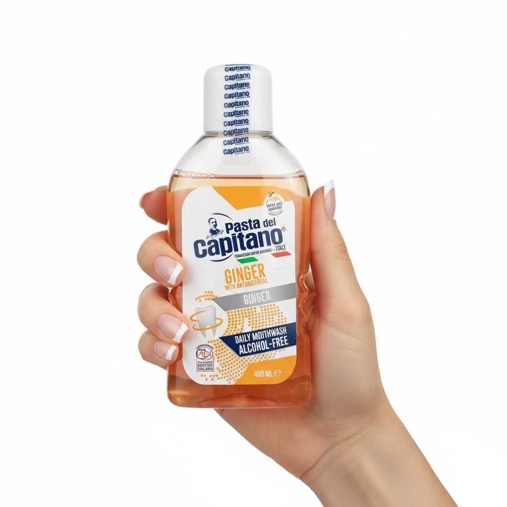 دهانشویه زنجبیل پاستا دل کاپیتانو 400 میلی لیتر